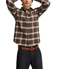Lucky Brand Men's Cloud Soft Flannel Long Sleeve Shirt