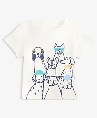 First Impressions Baby Boys Stylish Pups T-Shirt, Macy's Exclusive
