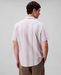 Calvin Klein Men's Classic Fit Striped Shirt