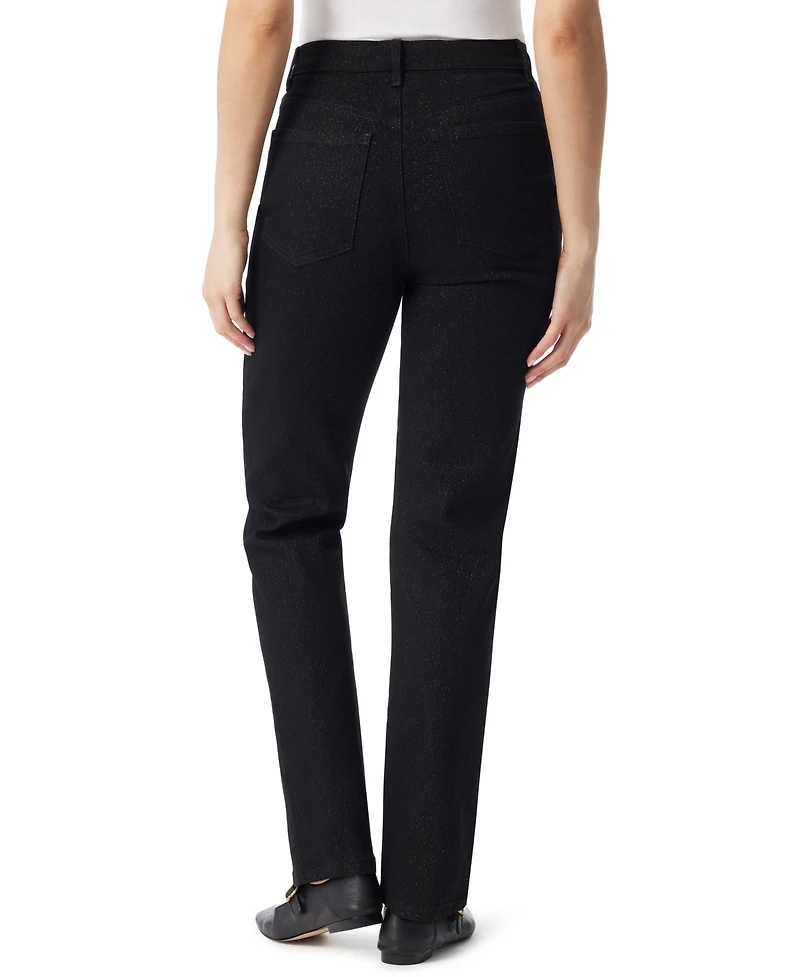 Gloria Vanderbilt Women's Amanda High Rise Straight Jeans