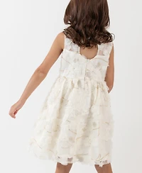 Rare Editions Girls 2T-6X 2-Piece Bolero and Round Neck Dress Set