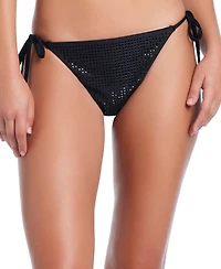 Red Carter Glitz and Glamour Cheeky Coverage Tie Side Bottom