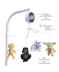 Lambs & Ivy Star Wars Classic Musical Baby Crib Mobile Soother Toy