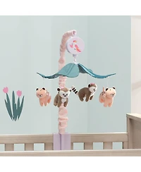 Lambs & Ivy Enchanted Safari Animal Musical Baby Crib Mobile Jungle Soother Toy