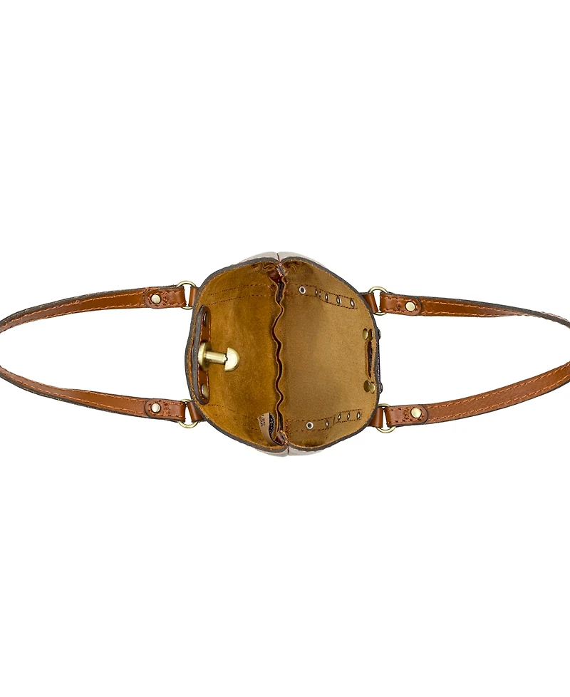 Patricia Nash Micro Benvenuto Leather Tote Bag Charm