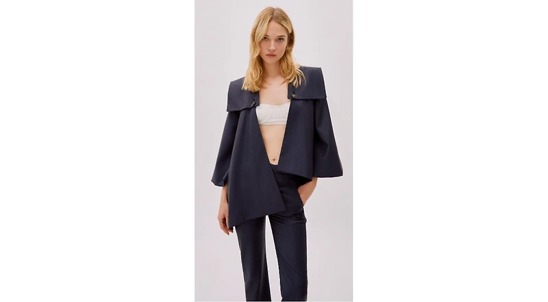 Labeca London Women's Wool Double Breasted Jacket