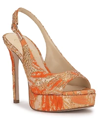 Jessica Simpson Women's Sibilla Slingback Platform Stiletto Pumps