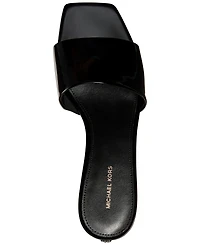 Michael Kors Women's Elyse Square Toe Mule Sandals