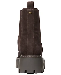 Michael Michael Kors Women's Asher Leather Lug Ankle Booties