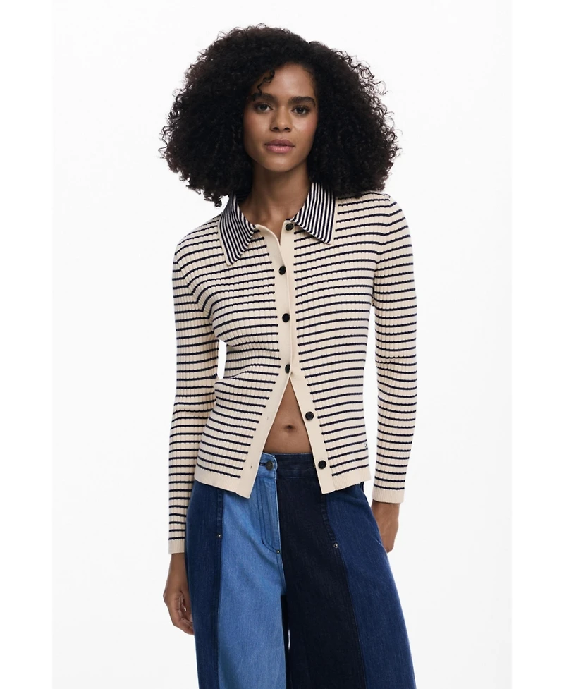 Desigual Women's Wide Leg jeans with panels