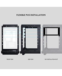 Lian-Li Lian-li Cs A3-mATX-wd Black Mini tower MicroATX Chassis Retail