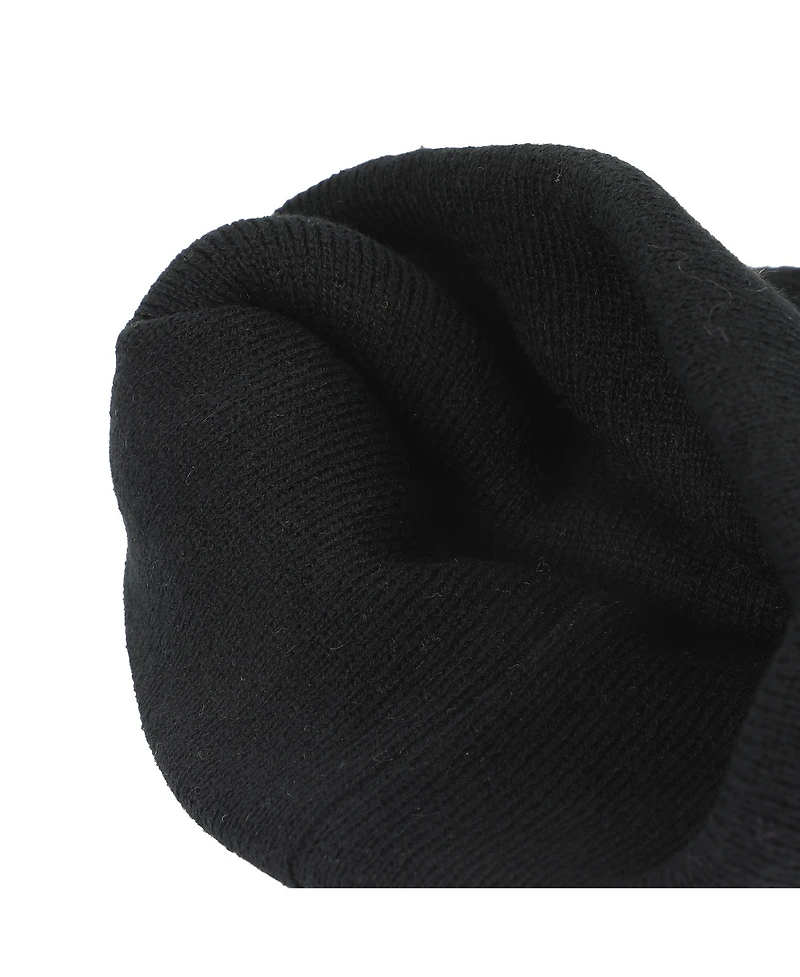 Friday the 13th Men's Jason Mask Embroidery On Acrylic Knit Standard Cuff Beanie