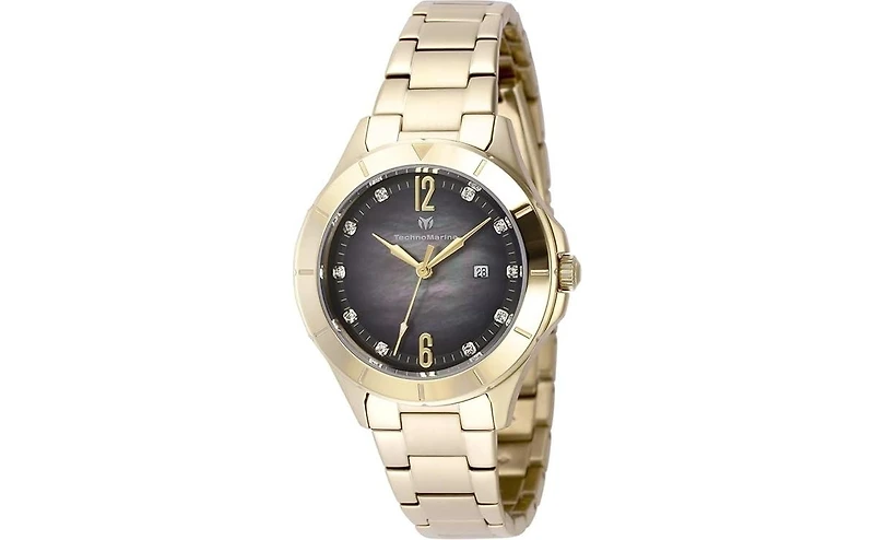 Technomarine Women's Tm-826003 Luna Quartz White, Black Dial Watch