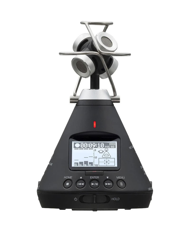 Zoom H3-vr 360 Degree Virtual Reality Handy Audio Recorder with Built-In Ambisonics Mic Array