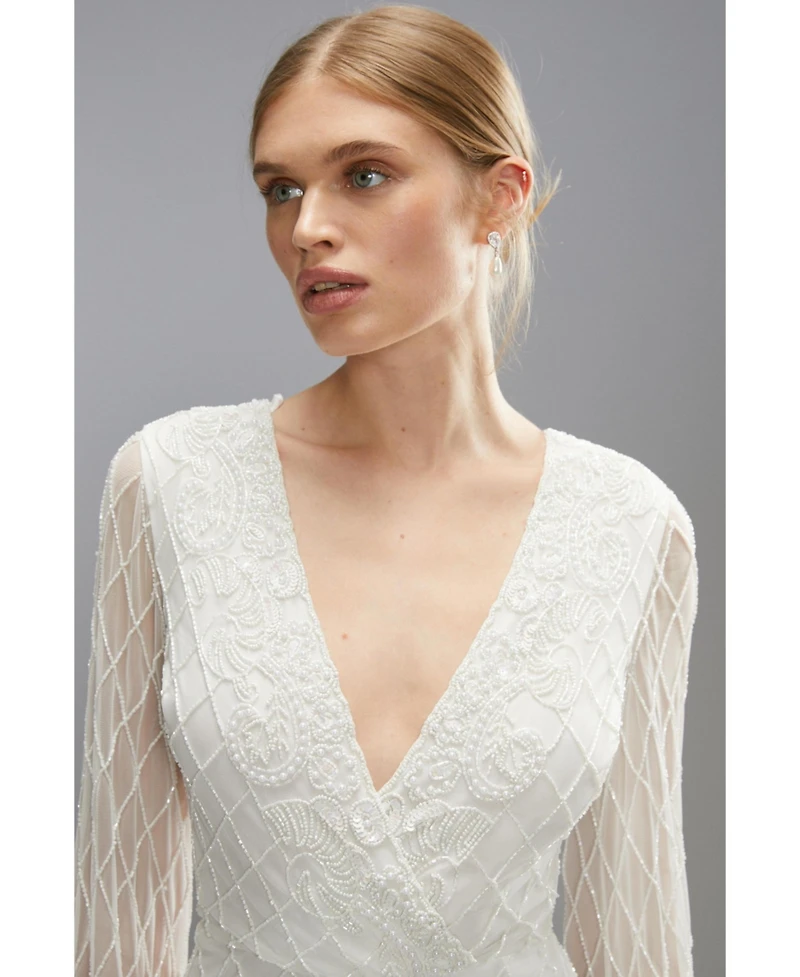 Coast Women's Embellished Bridal Maxi Dress