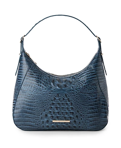 Brahmin Edie Large Alden Road Leather Shoulder Bag