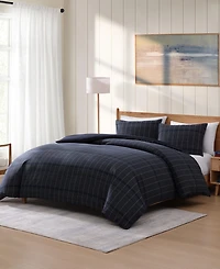 Tommy Hilfiger Cold Spring Yarn Dyed Cotton Blend 3-Pc. Duvet Cover Set