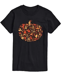 Airwaves Men's Star Wars Classic Holidays Short Sleeve T-Shirt