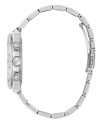 Guess Women's Silver-Tone Multi-Function Watch, 38mm