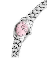 Guess Women's Silver-Tone Analog Watch, 32mm