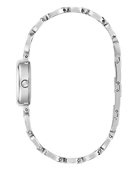 Guess Women's Silver-Tone Analog Watch, 21mm