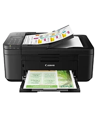 Canon Pixma TR4720 Wireless All-In-One Inkjet Printer, Black, Bundle with Standard and High Capacity Black Ink Pack