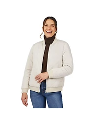 Free Country Women's Stratus Lite Reversible Quilted Bomber Jacket
