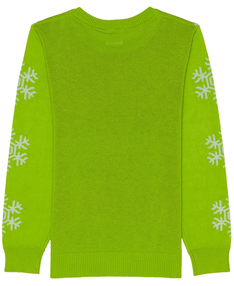 The Grinch Boys 5-20 Christmas Printed Long-Sleeve Sweater