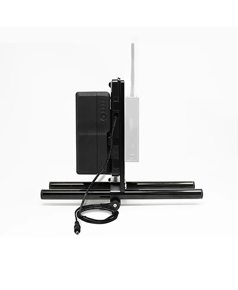 Core Swx 15mm Rail Mount Cheese Plate with V-Mount Battery Plate and 18" Regulated 8V Cable for Canon C100/C100MK2