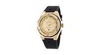 Technomarine Women's Tm-416055 Coral Quartz Gold Dial Watch