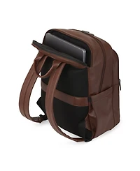 Bugatti Palermo 17" Leather Backpack