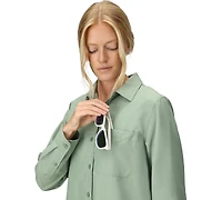 Marmot Women's Air Exchange Upf 40 Ls Classic Collar Shirt