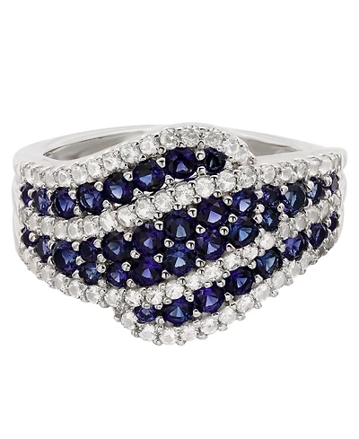 Macy's Emerald (1 ct. t.w.) and Diamond (1/2 Ring 14K Gold (also White Sapphire & Ruby)