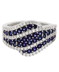Macy's Emerald (1 ct. t.w.) and Diamond (1/2 Ring 14K Gold (also White Sapphire & Ruby)