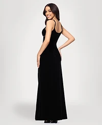 Blondie Nites Juniors Sweetheart Center-Back Zipper Dress