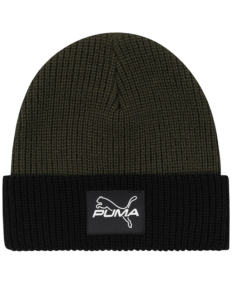 Puma Men's Color Block Sportsy Cuff Beanie