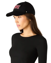 Steve Madden Caviar Love Embellishment Baseball Cap