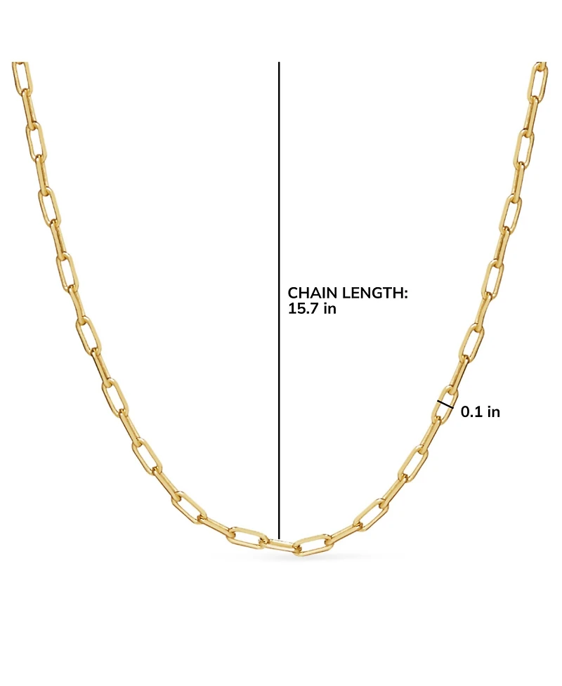 Ana Luisa Link Chain Necklace - Laura Slim