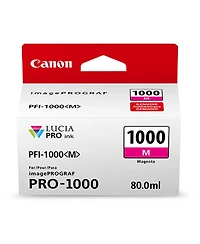 Canon 2 Pack Pfi-1000M Magenta Lucia Pro ink for imagePROGRAF Pro-1000