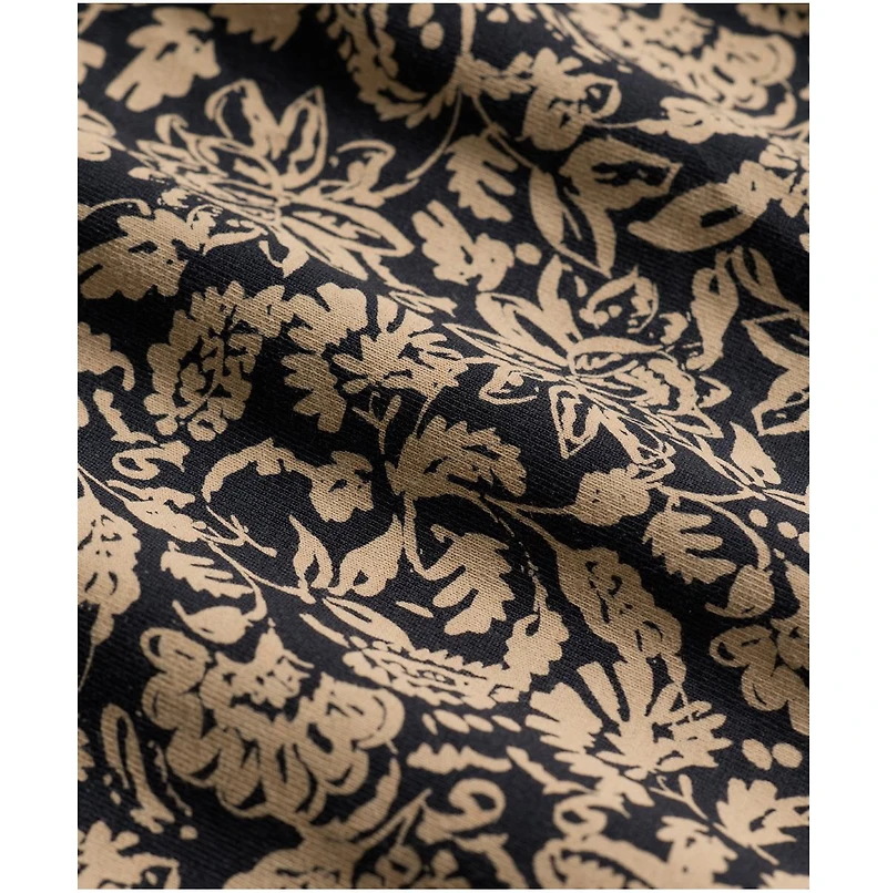 Pact Women's Organic Cotton Fit & Flare Faux Wrap Dress