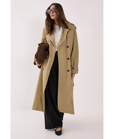 Nasty Gal Women's Essentials Trench Coat