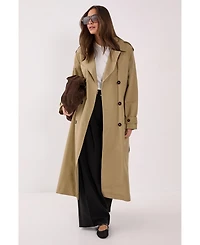 Nasty Gal Women's Essentials Trench Coat