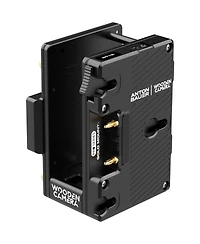 Wooden Camera Dual Battery Plate Cradle for Teradek Bolt Lt Transmitter, Gold Mount