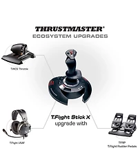 Thrustmaster T. Flight Hotas X Joystick and Throttle for Pc and PlayStation 3, Black