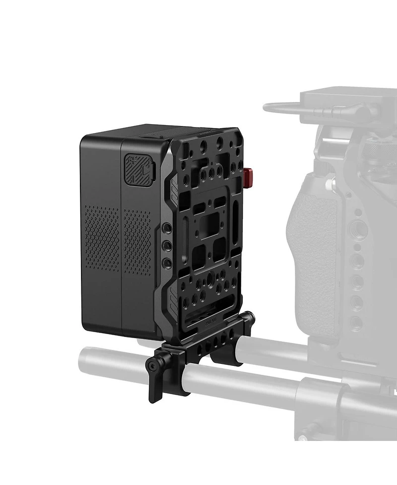 SmallRig VB99 Mini Rechargeable V-Mount Battery with 15mm Dual Rod Clamp Battery Plate