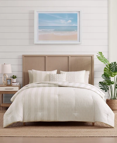 Tommy Bahama Weekend Stripe 8-Pc. Comforter Set, King