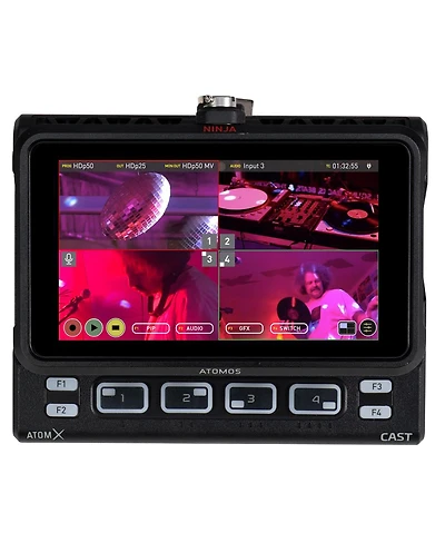 Atomos AtomX Cast 4x Hdmi Switching & Streaming Dock for Ninja V/V+, Ninja Ultra