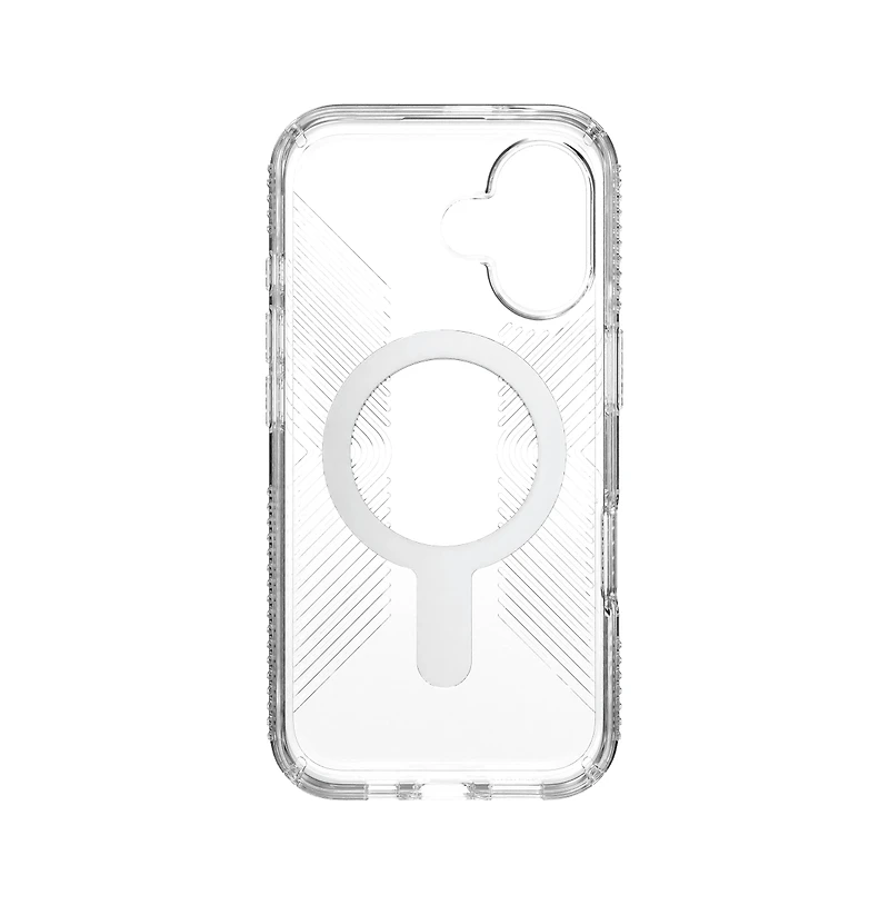 Speck Presidio Perfect Clear Grip Case with ClickLock for Apple iPhone 16