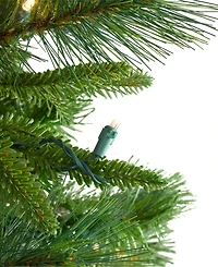 Northlight 9' Pre-Lit Mixed Rosemary Pine Artificial Christmas Garland