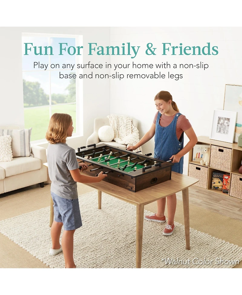 Best Choice Products 40in Tabletop Foosball Table, Arcade Table Soccer for Home